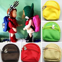 16 bjd dolls bag pink red blue green backpack for blyth doll mini bag doll accessories