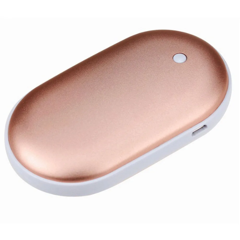 A Мини-грелка для рук 4000 MAh usb зарядка 5V 1A банк питания для мобильного телефона длительный срок службы Портативный зимний Карманный грелка для рук - Цвет: A