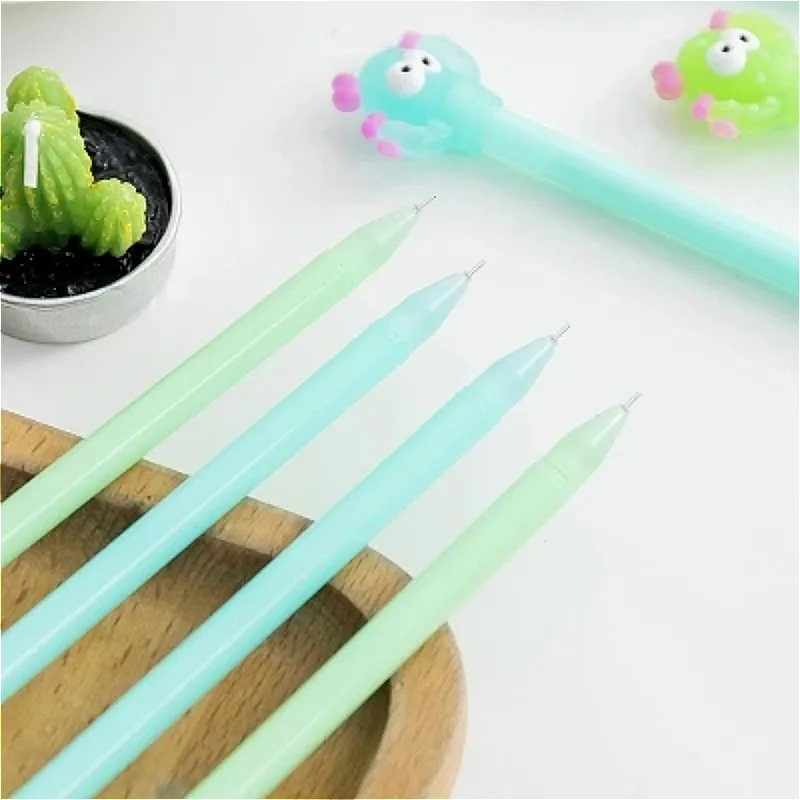 1 шт. новые Гелевые Ручки С КАКТУСОМ зеленые растения нейтральная ручка милые