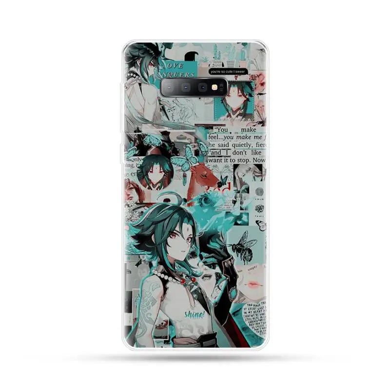 

Hot game Genshin Impact Xiao Phone Case For Samsung Galaxy S5 S7 S8 S9 S10 S10e S20 edge plus lite