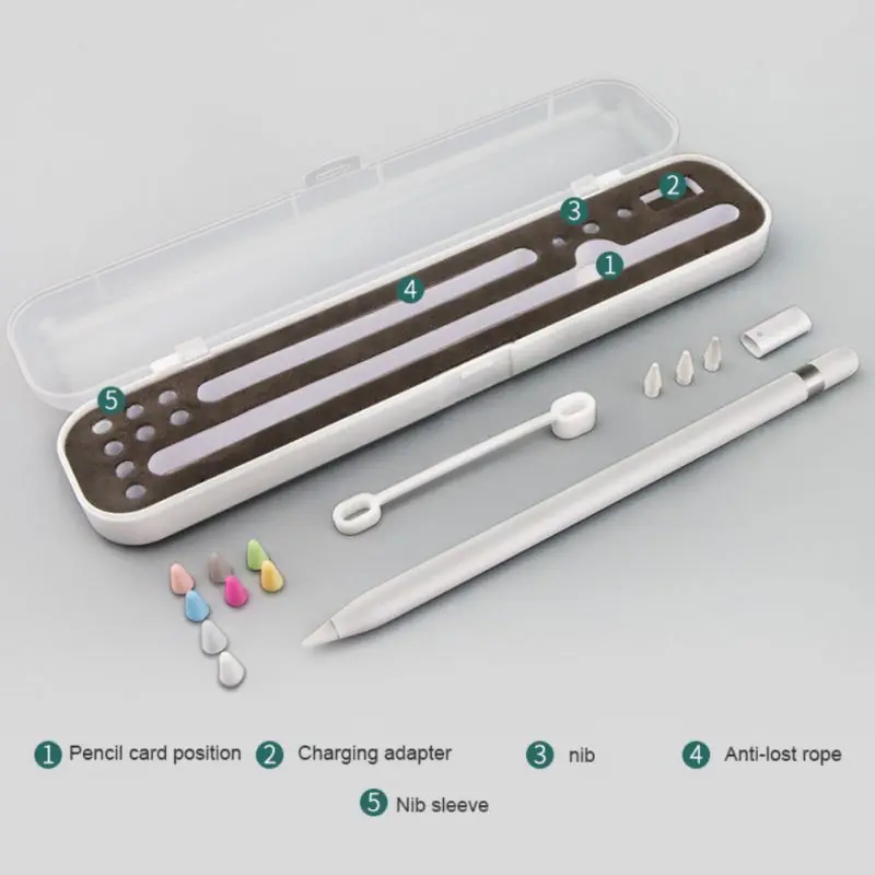 Самый быстрый защитный чехол для хранения Apple Pencil 1/2 переноски рукав IPad ручка