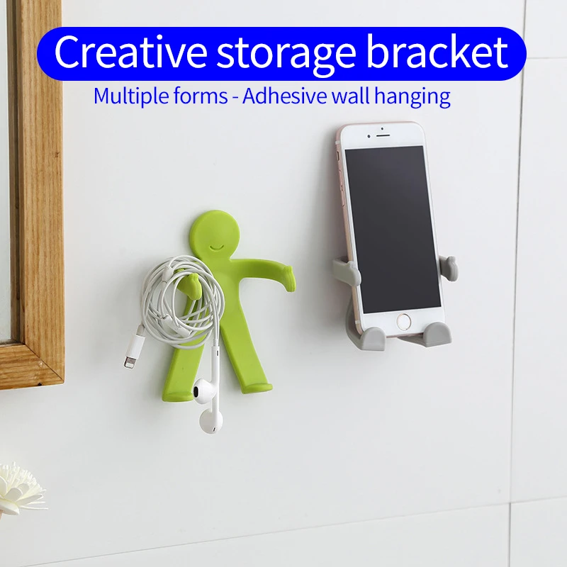 Креативные кронштейны можно деформировать по желанию держатели для зубных щеток