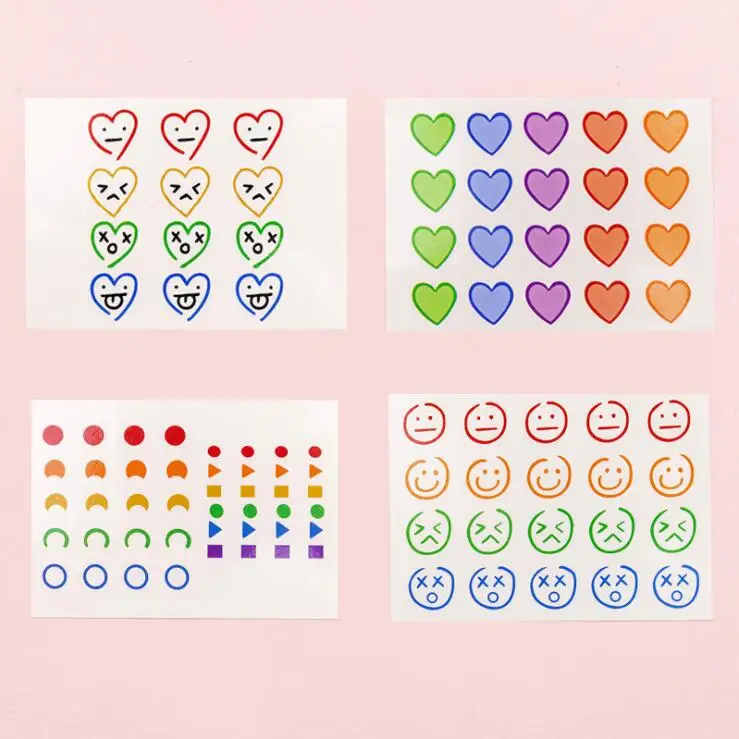 Новое поступление 4 шт./компл. Корейский Творческий Чулочные изделия с рисунком