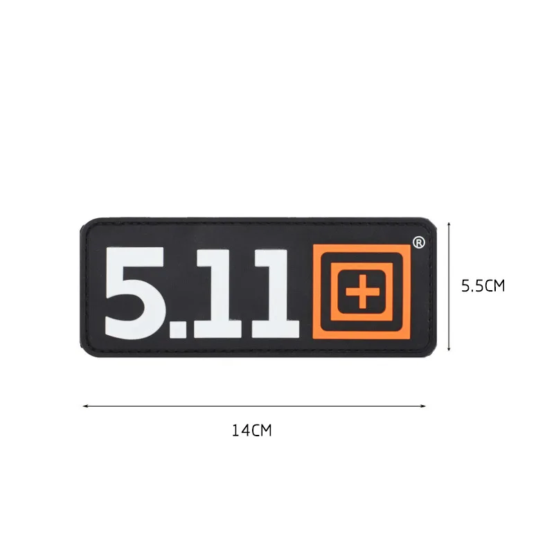 6 шт./компл. ткань из ПВХ военные тактические заплатки 511 жилет CrossFit Sabertooth Morale повязки рюкзак с нашивками аппликация применение