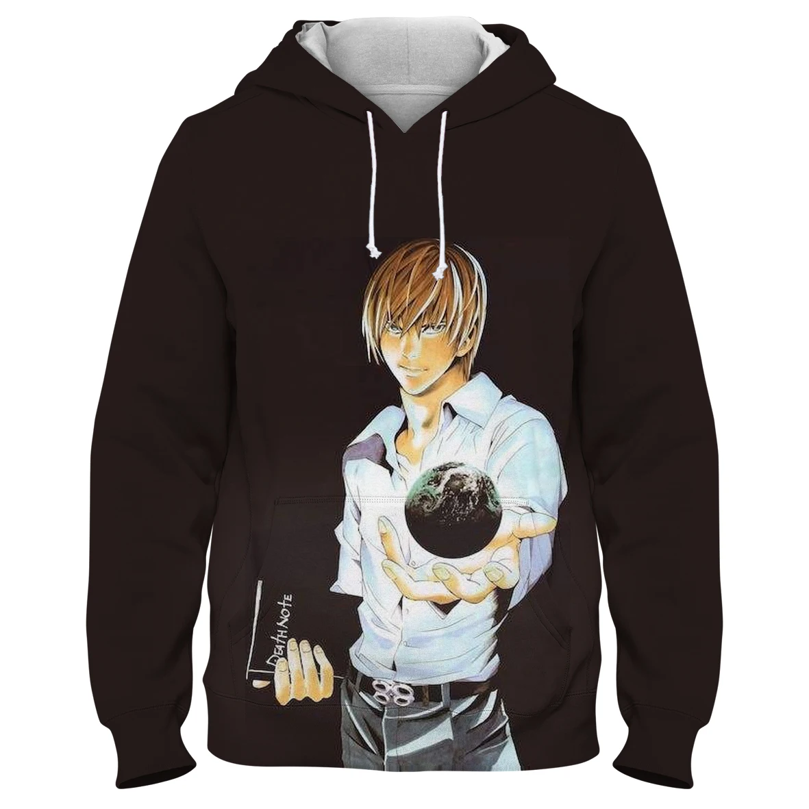 

Death Note 3D Print HipHop Men's Oversized Hoodie Autumn 2021 Boy Male Long Sleeve Sportswear Fleece Pullover Outerwear Tops