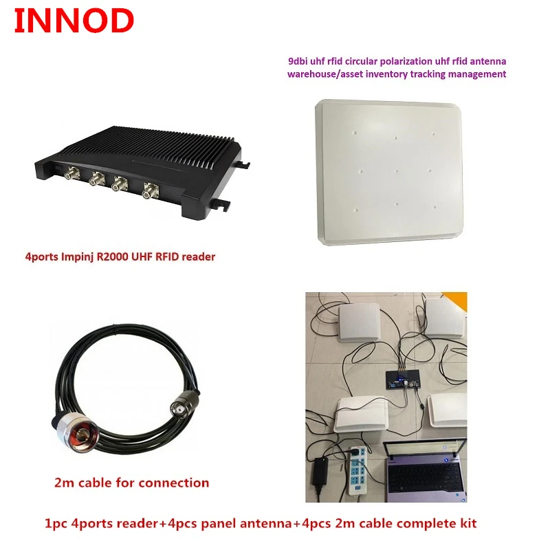 Дешевая цена с высоким коэффициентом усиления 9dbi Средняя дальность UHF RFID антенна
