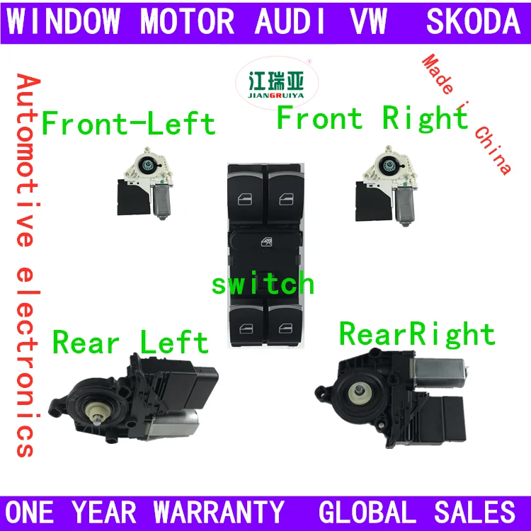 Мотор для гольфа 6 MK6 TIGUAN 2011 мотор проводящей фронтальной установки 5K0959795E 5N0959704D |