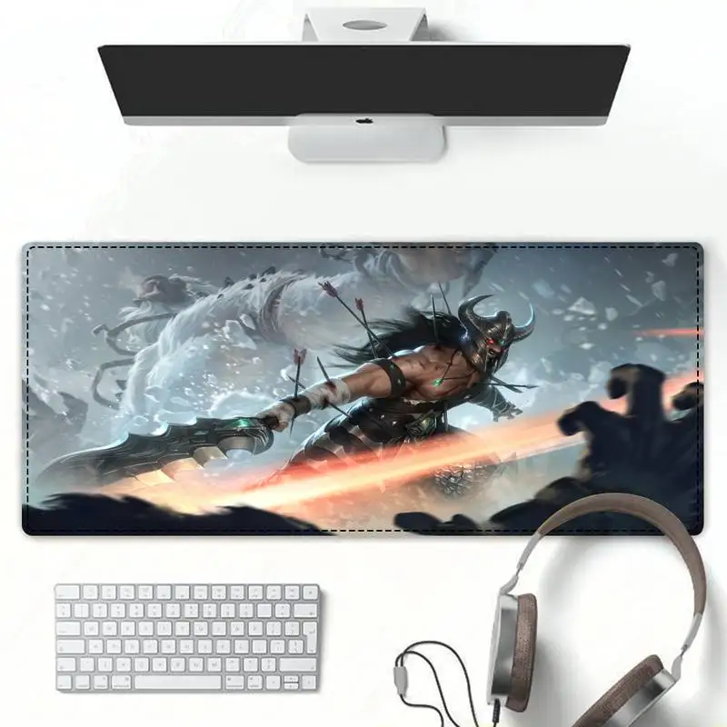 

Accessories League of Legends Tryndamere Gaming Mouse Pad Laptop Computer Mause Pad Desk Mat Big Gaming Mouse Mat For Overwatch