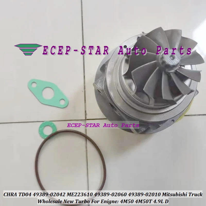 Турбокартридж CHRA TD04 49389-02060 49389-02042 ME 223610 МЭ 226939 49389 02060 02042 для грузовика Mitsubishi 4M50T 4M50