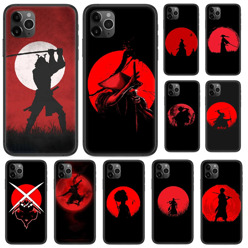 Чехол для iphone 4 4s 5 5S SE 5C 6 6S 7 8 plus X XS XR 11 PRO MAX 2020 черный с рисунком|Бамперы| |