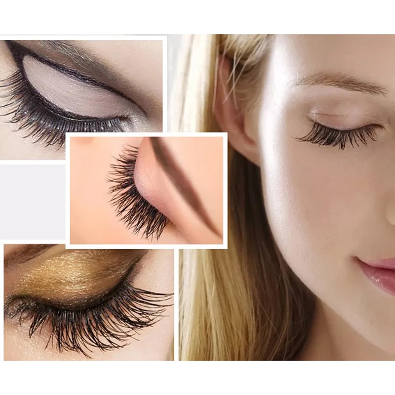 

3D Fiber Mascara Long Eyelash Silicone Brush Curving Lengthening Waterproof