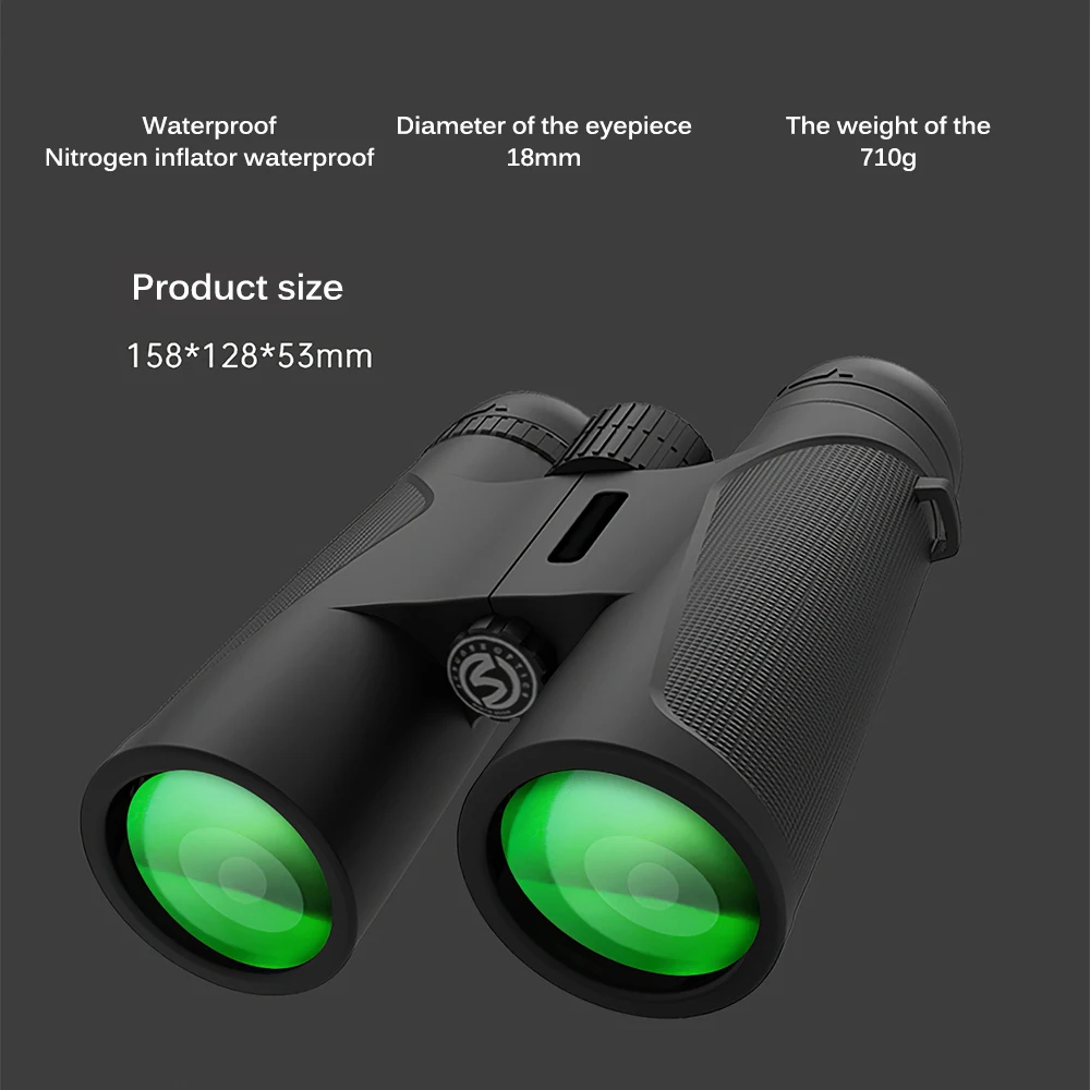 

HD High Power Zoom Telescope Folding Binoculars For Outdoor Bird Watching Travelling Camping Professional BAK4 FMC Telescope