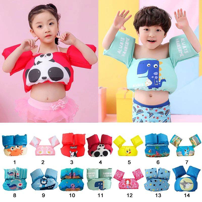 Детский Плавающий поплавок для плавания кольцо бассейна Детская Спасательная