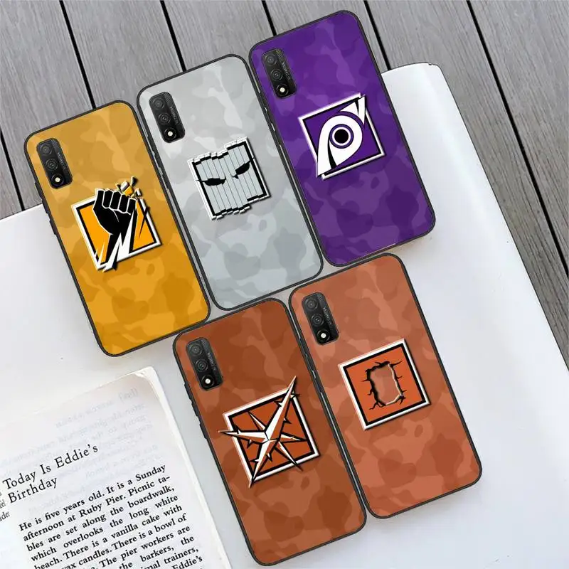 

Rainbow Six Siege Phone Case For Huawei P9 P10 P20 P30 P40 pro lite plus Smart Cover Fundas Coque