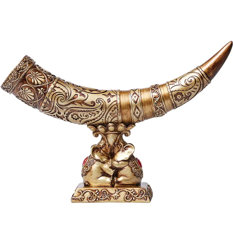 Европейские полимерные украшения на удачу Lvory ремесла статуэтки для домашней