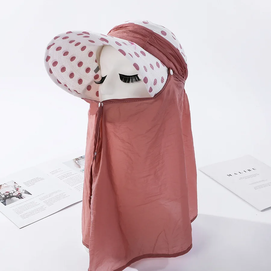 

UV Protection Caps Sun Visor Hat Fashion Sombrero Summer Womens Outdoor Beach Sunscreen Cap