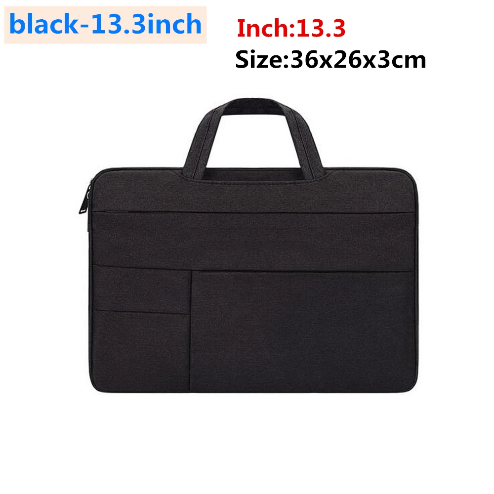Многофункциональный чехол для ноутбука, сумка для Ipad Macbook Apple, чехол для ноутбука retina, сумка для ноутбука 13," 14,1" 15," 15,6" дюймов - Цвет: black-13.3inch