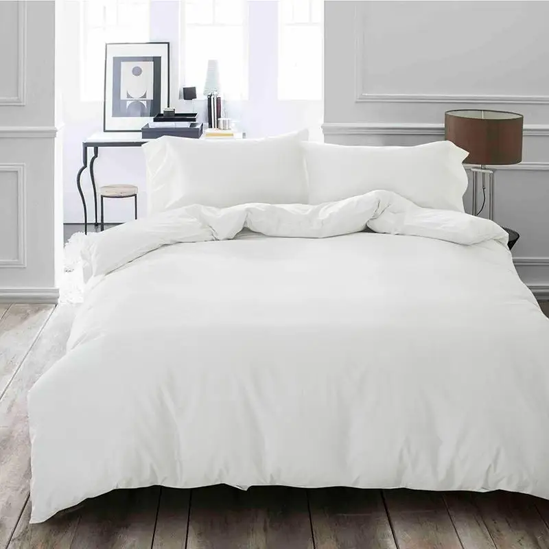 

40 240x260 cm Supper King Size Duvet/Quilt Cover 100% Egyptian Cotton White Color Bedclothes Long Staple Cotton Quilt Cover