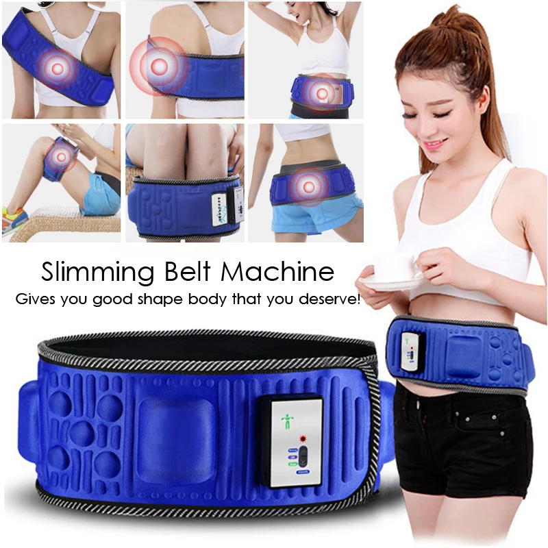 

Electric Fitness Vibrating Massager Slimming Belt Fat Burning Weight Loss Body Wraps Sauna Slimming Belt for Muscle Relax