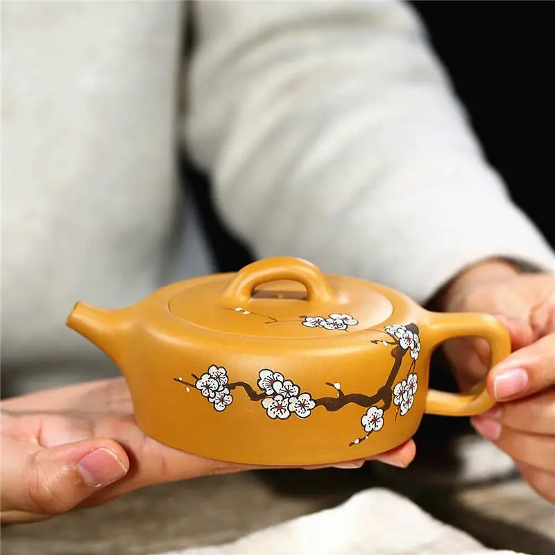

Чайный сервиз из керамики и фиолетовой глины, 150 мл, китайские Xi Ши