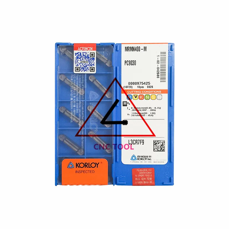 

MRMN400-M PC9030 10 шт. оригинальный корейский режущий инструмент KORLOY