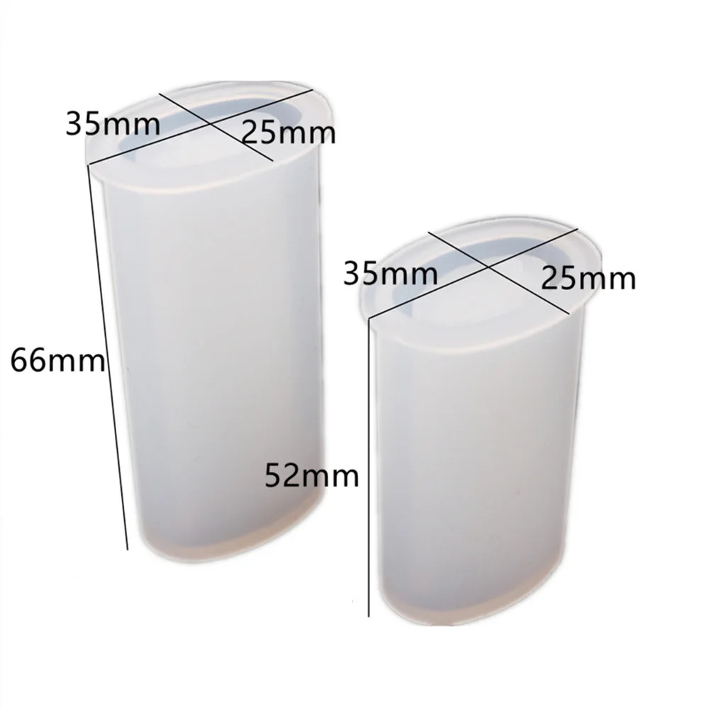 

2pcs Lighter Protective Cover Mold Diy Crystal Epoxy Resin Silicone Mold Set Decorative Shell Soft Anti-collision