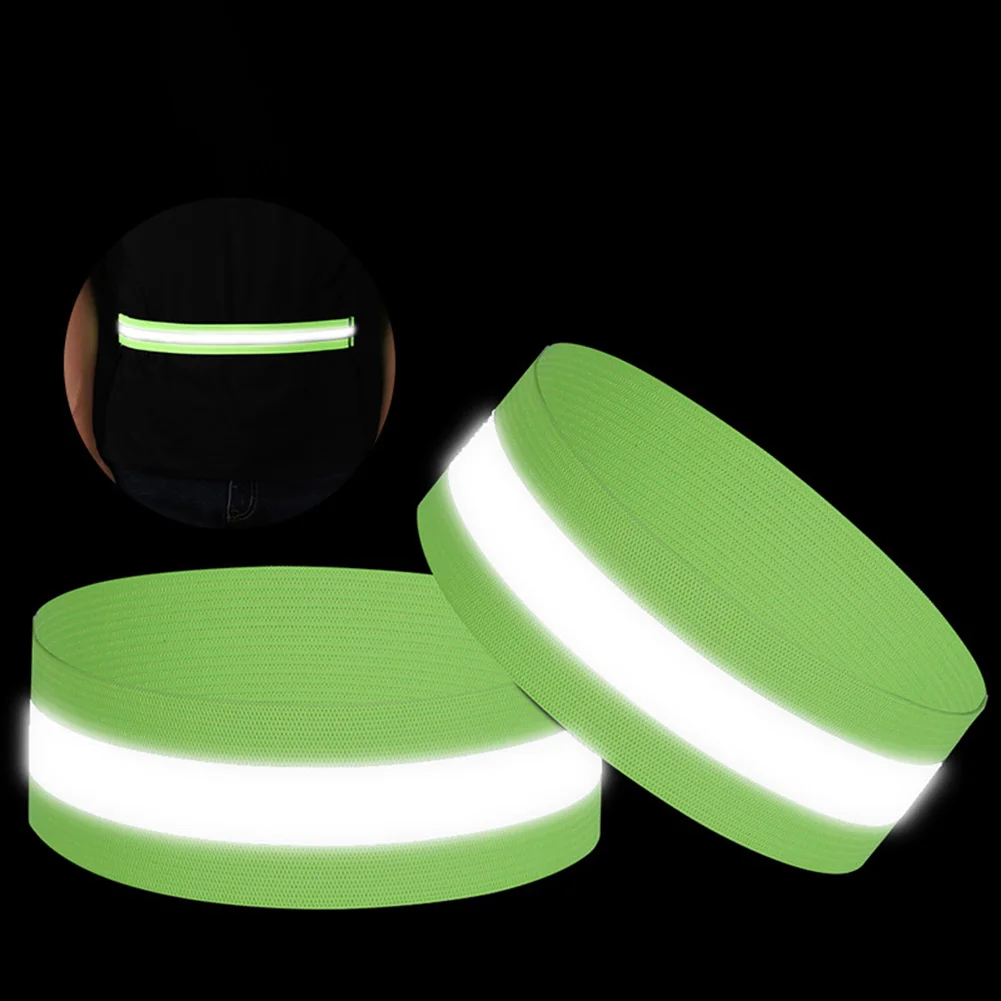 

4pcs Safety Reflective Bands Night Security Biking Running Gear For Night Running Outdoor Walking Cycling Shopping