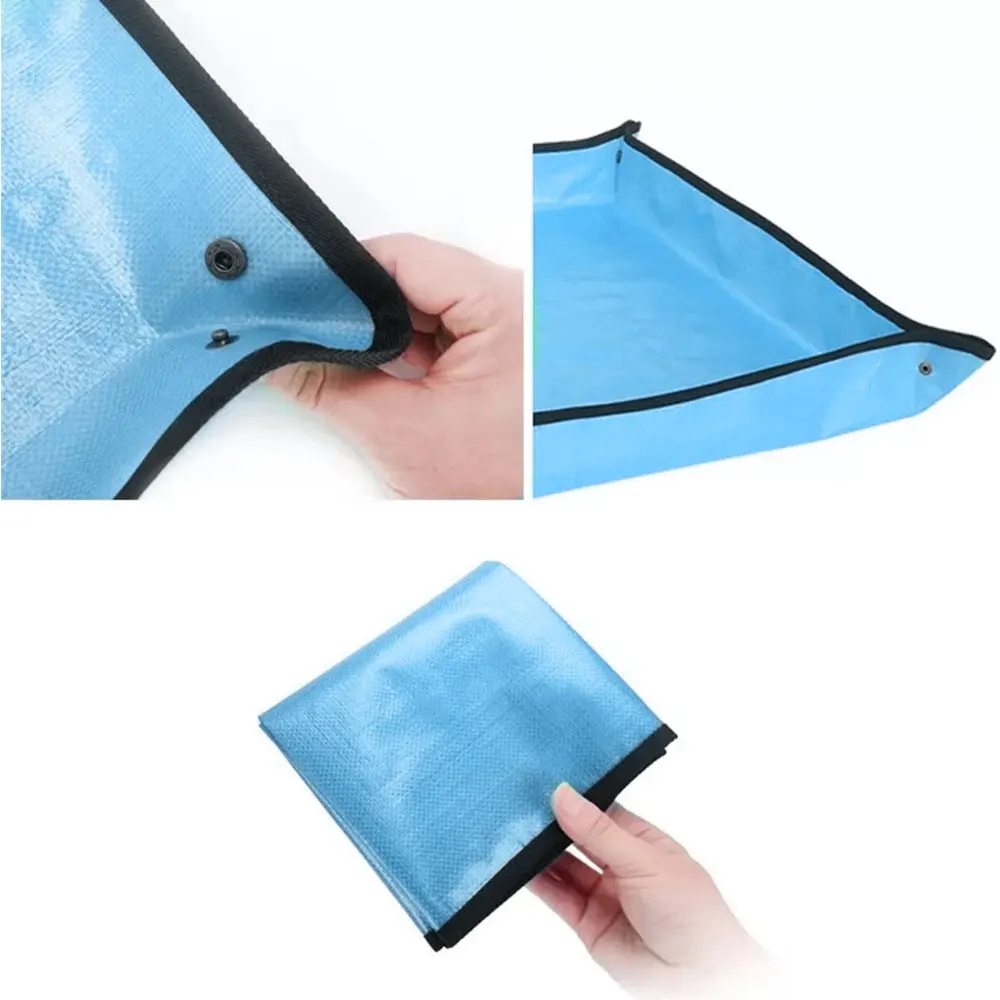 1X1 метр водонепроницаемый замок для смены растений уплотненная подушка бассейна