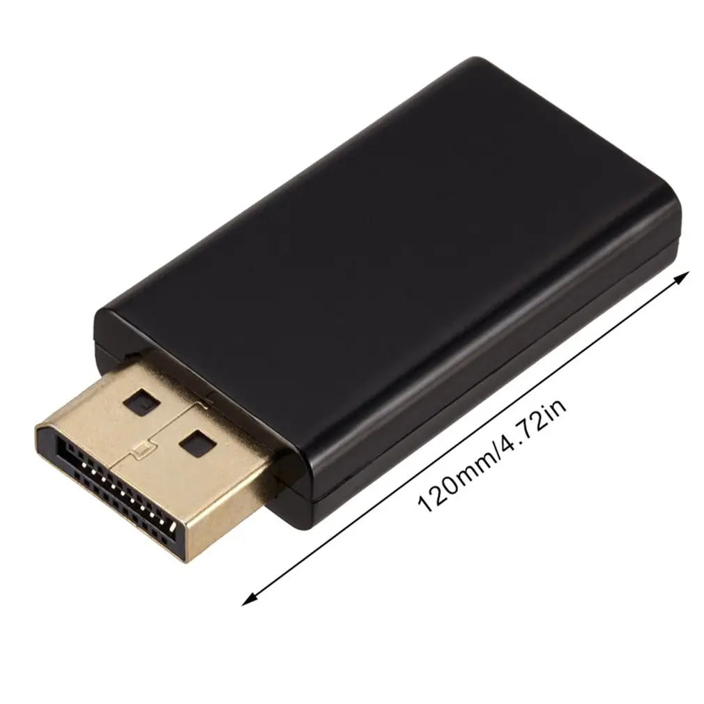 

Display Port to HDMI-compatible Male Female Adapter Converter DisplayPort DP to HDMI-compatible 1080P Plug and Play For HDTV PC
