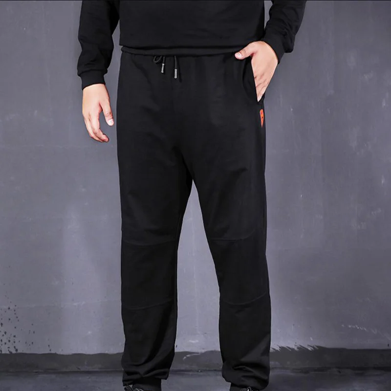 

high quality autumn men sweatpants sports pants plus size 7XL 8XL 9XL 10XL oversize pants black simple 150KG 58 60 62 66 68 70