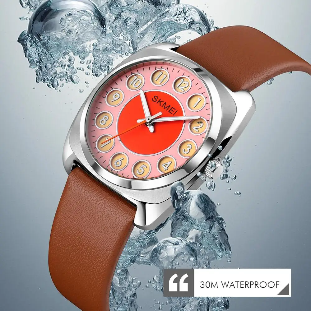 

SKMEI Brand Fashion Women's Watches Waterproof Time Display Quartz Watch Women Bracelet Clock reloj mujer zegarek damski Watch
