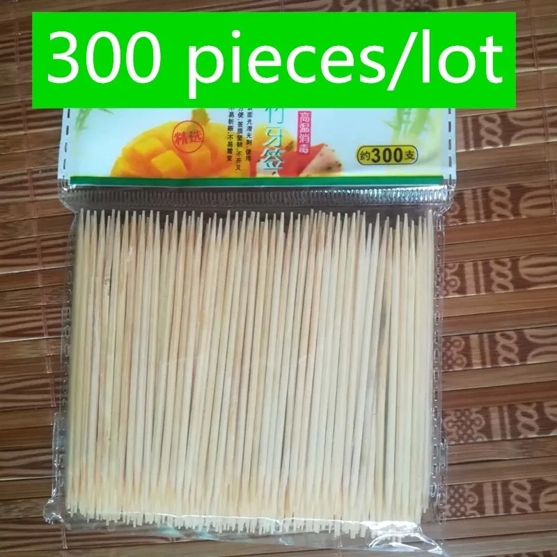 300 шт. зубочистки из натурального бамбука|Зубочистки| |