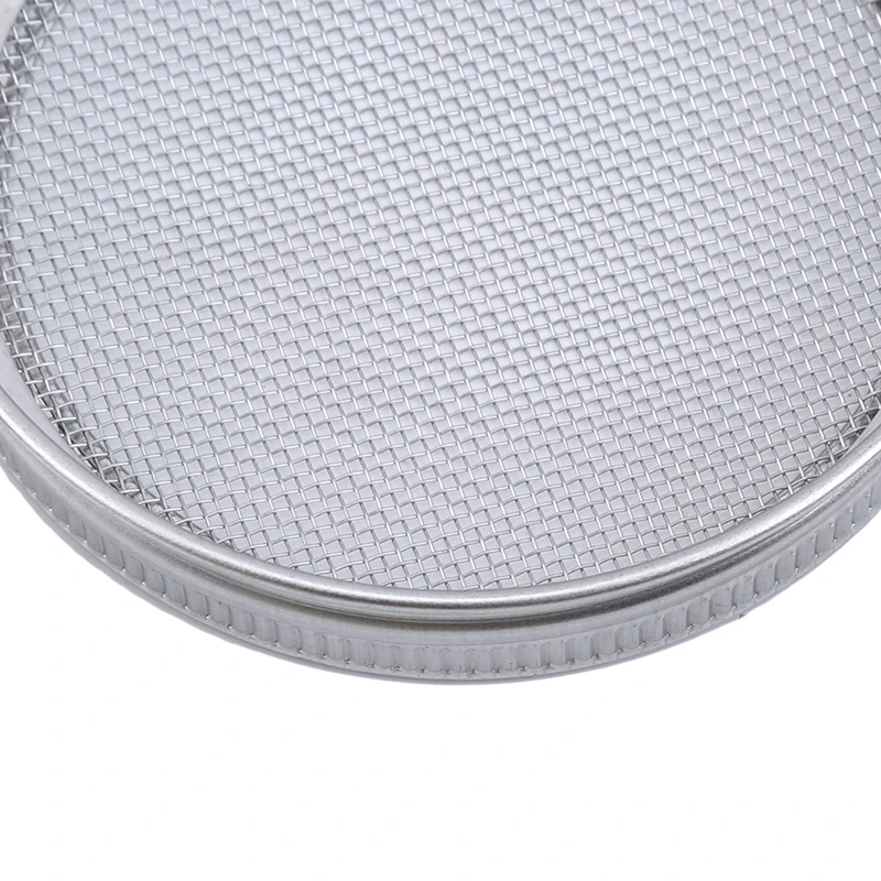 Новая Серебристая сетчатая крышка фильтра из нержавеющей стали сетки для