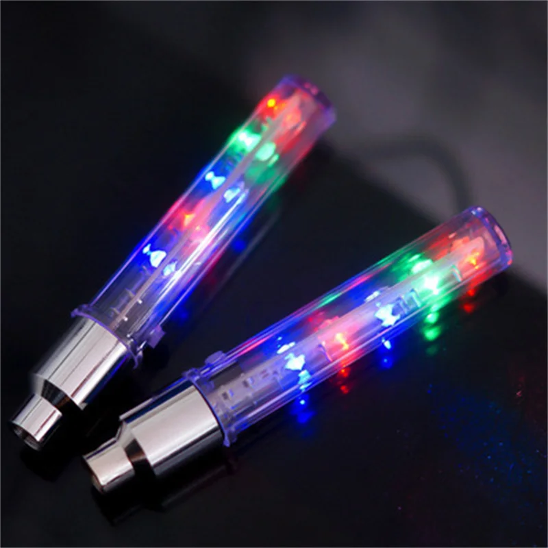 

Bicycle 5LED wheel light switch Hot Wheel Taillight Bike Valve light Dead Flying Mountain Bike Air nozzle light