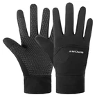 Мужские теплые водонепроницаемые противоскользящие зимние спортивные перчатки с сенсорным экраном для езды на велосипеде и вождения