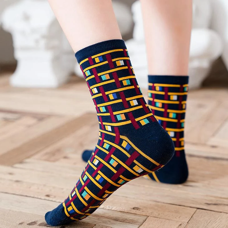 Новые модные кавайные носки Женская хлопковая обувь в японском стиле Харадзюку