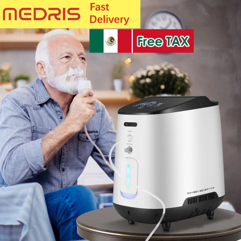 Портативный кислородный концентратор AUPORO генератор кислорода 1 7 л/мин