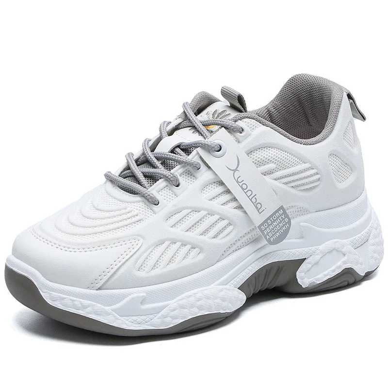 

Женские кроссовки в Корейском стиле, сетчатые дышащие кроссовки для бега, весна 2021