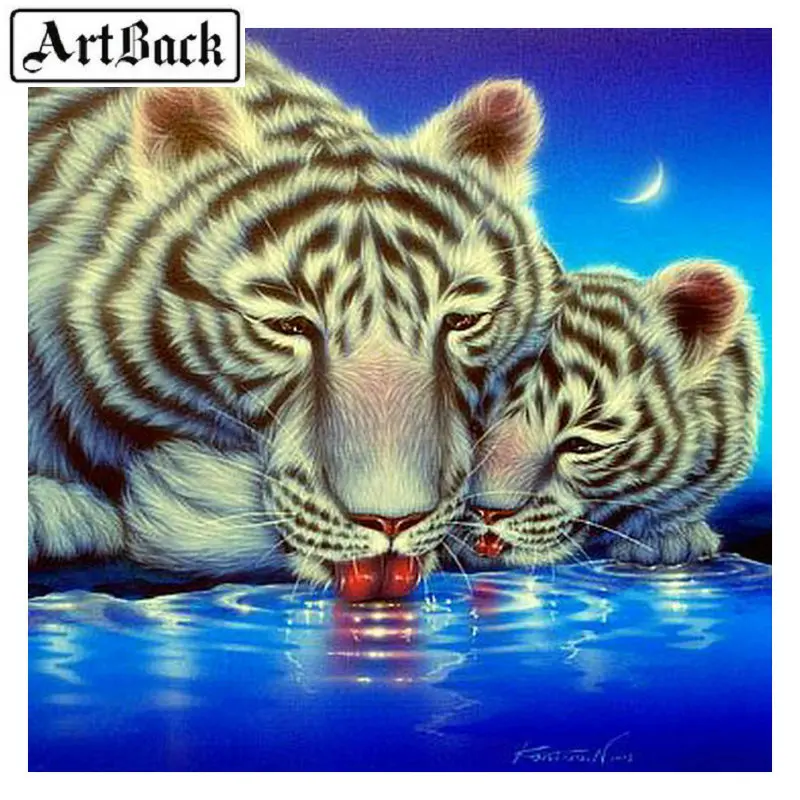 

Полностью квадратный горный хрусталь 5d diy Алмазная картина тигр картина Алмазная вышивка мозаика шитье Искусство украшение дома