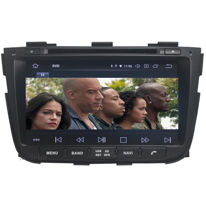 Автомобильный DVD плеер 2 din Восьмиядерный 4 Гб ОЗУ 64 ПЗУ Android 9 0 для KIA SORENTO 2013 2014 GPS