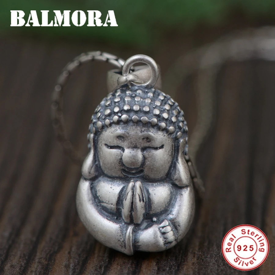 Подвеска буддизма из серебра 925 пробы мужские и женские подвески Будды винтажные