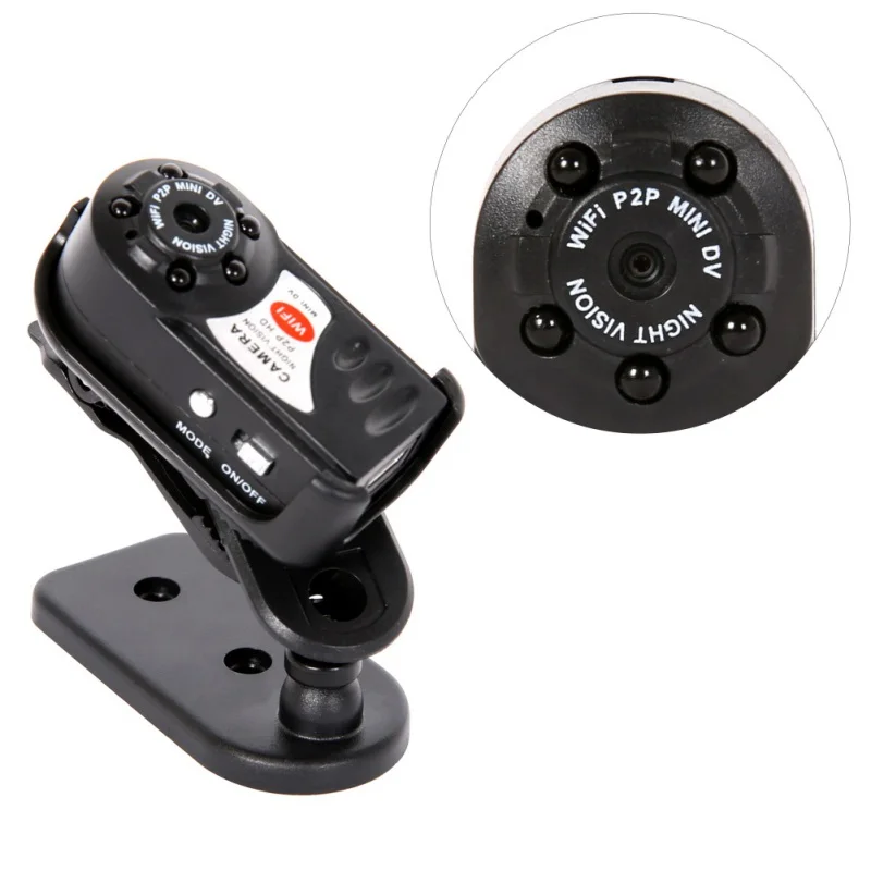 Мини-камера Q7 Wifi DV DVR Беспроводная IP-камера мини-видеокамера видеорегистратор инфракрасное ночное видение маленькая камера s