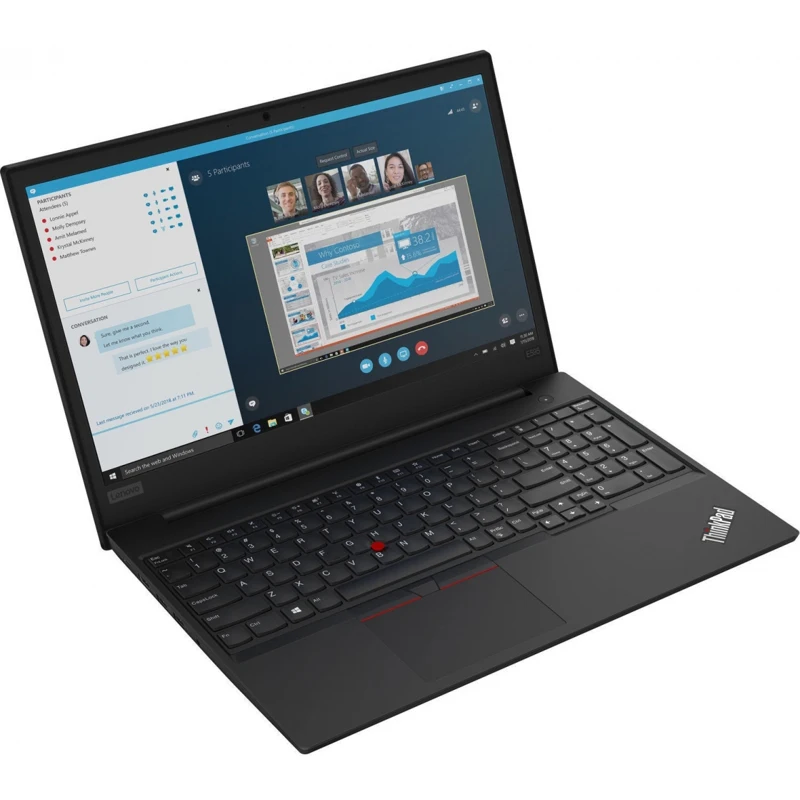 Ноутбук Lenovo ThinkPad E595 15.6" IPS AMD Ryzen 5 3500U 8 Гб SSD 256 Radeon Vega Windows 10 Pro 20NF0006RT | Компьютеры и