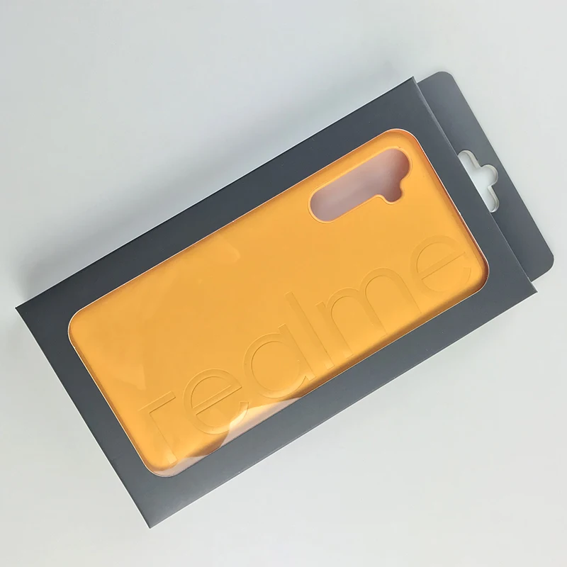 Оригинальный чехол realme x2 из искусственной кожи + ТПУ устойчивый к царапинам