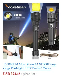 Налобный фонарь яркий люмен 4* XM-L T6+ 2* COB+ 2* красный светодиодный налобный фонарь с зарядным устройством