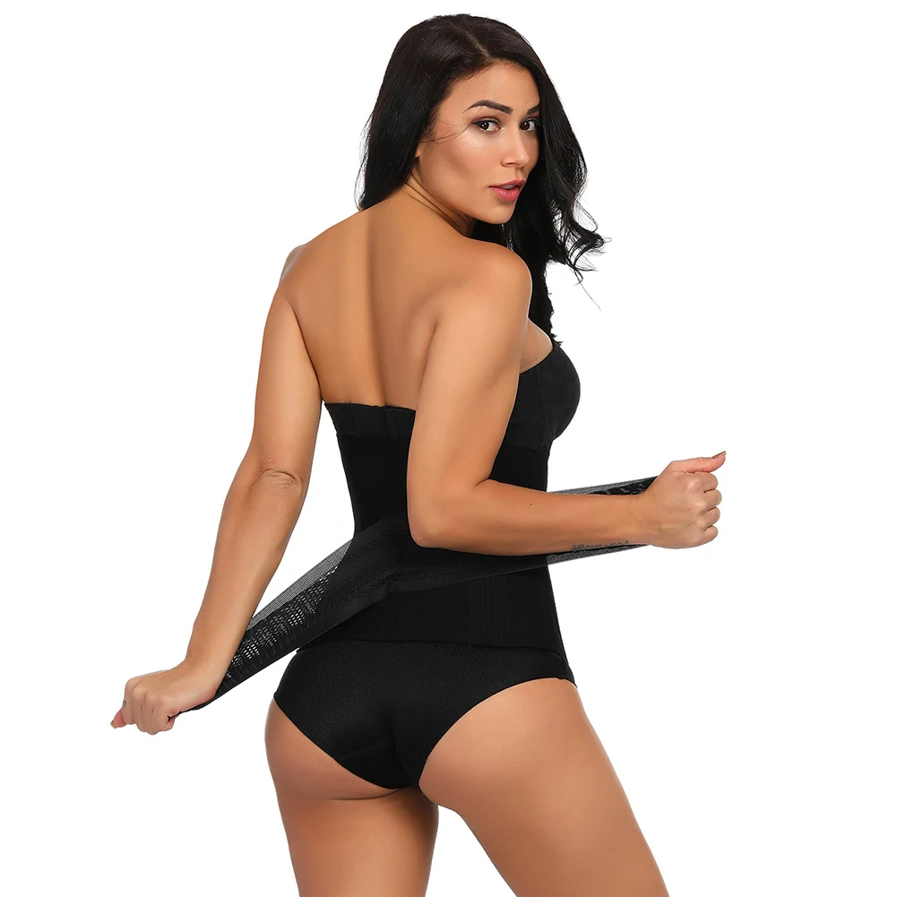 WAIST SECRET Women waist trainer Corset 16 Steel Bone Shapewear Body Shapers Slim Belt Waist Shaper Tummy Cincher | Женская одежда