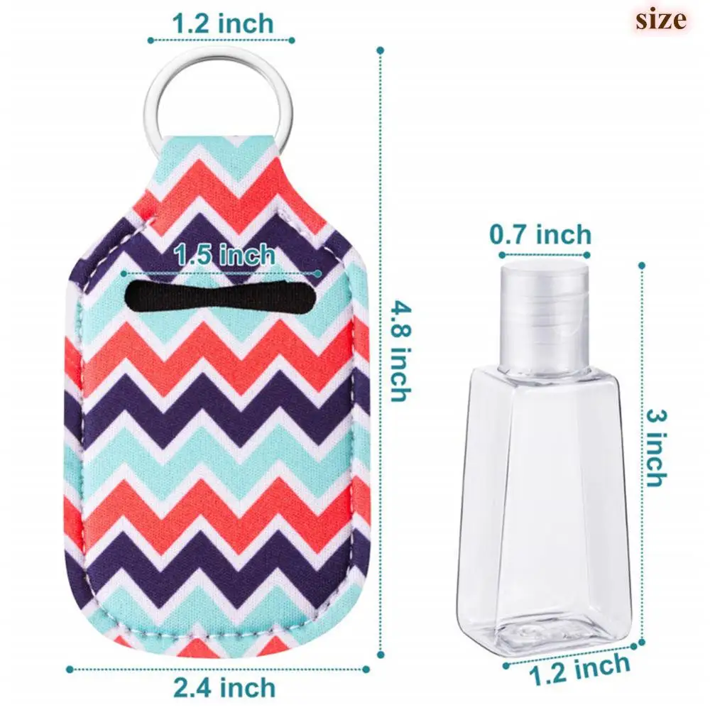 Дезинфицирующее средство для рук дорожный флакон с кожаным чехлом многоразовые