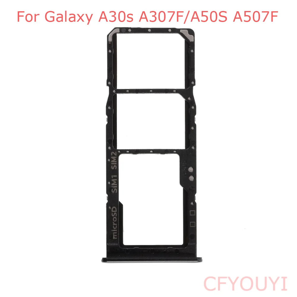 10 шт./лот для Samsung Galaxy A50s A507 / A30s A307 лоток SIM карты Micro SD замена слота|Шлейфы