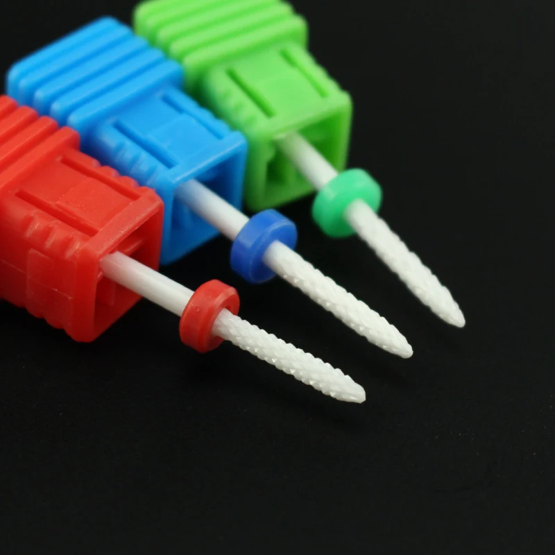 

Ceramic Nail Drill Bit Electric Milling Cutters Nail Files For Manicure Removing Gel Polish Cuticle Nail Art Machine Accessories