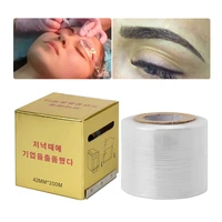 1 roll tattoo eyebrow clear wrap film eyebrow tattoo accessories plastic wrap cover preservative film for permanent makeup tool